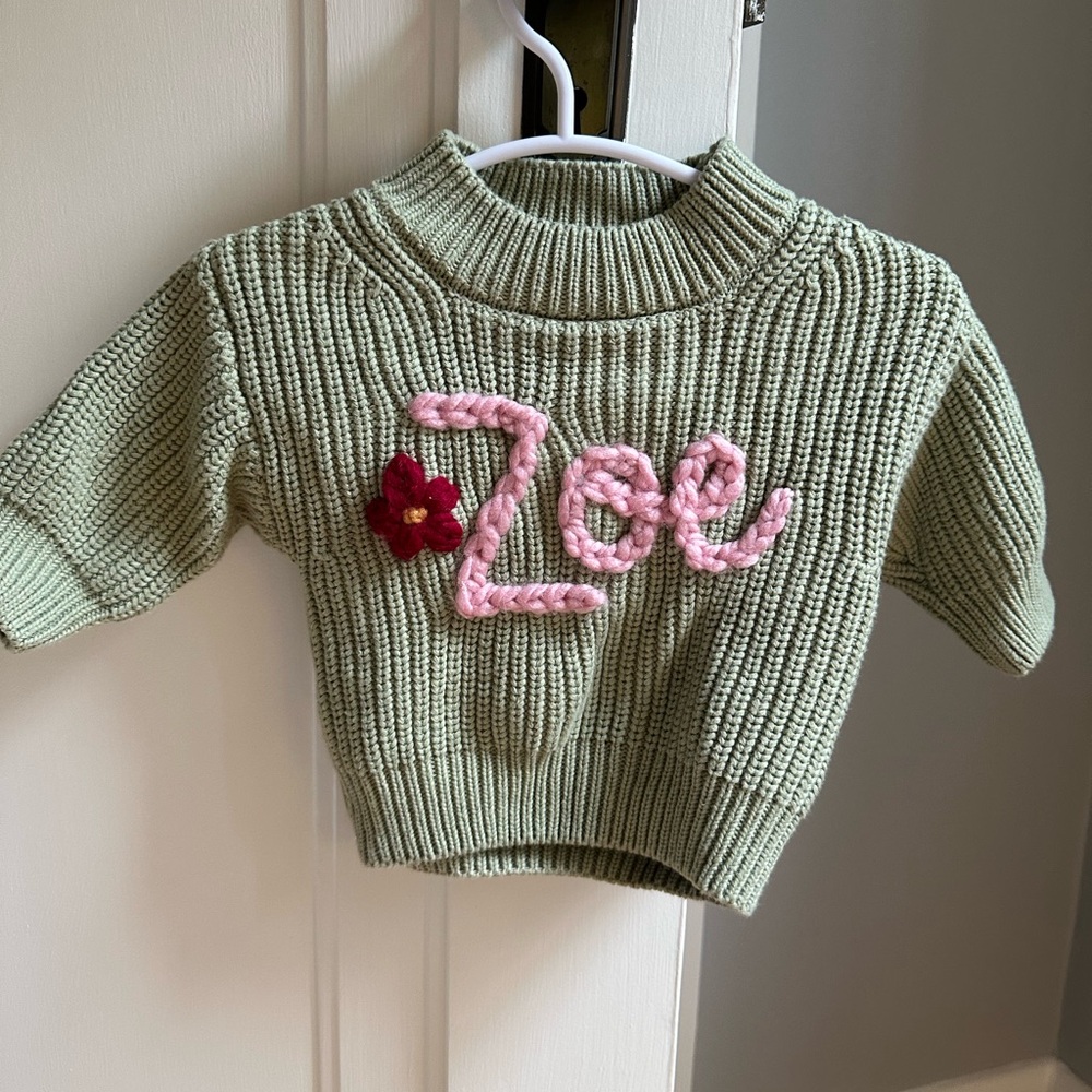 Bundle of “Zoe” Sweaters, 0-6 Months